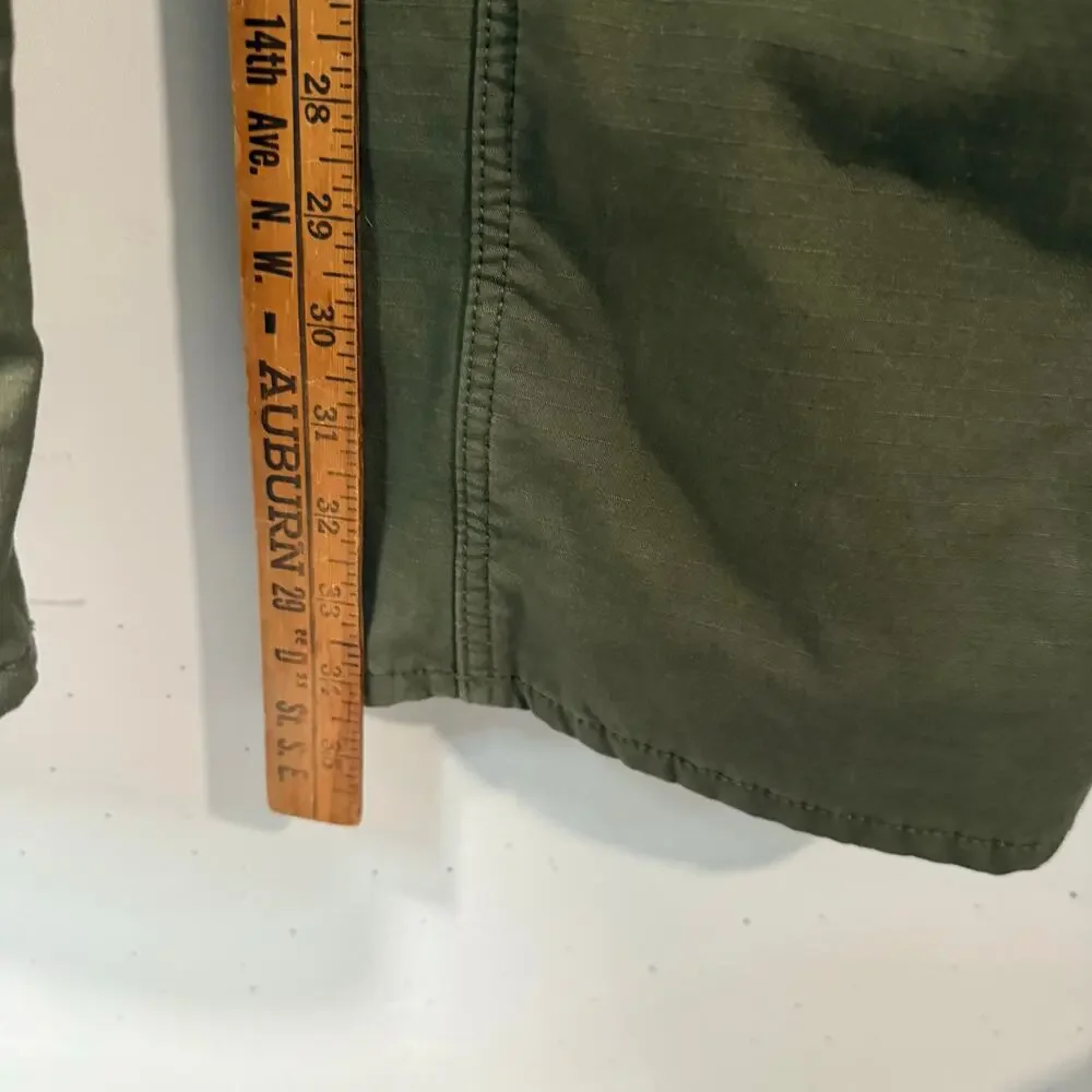 Carhartt‎ Rugged Flex Relaxed Fit Ripstop Cargo Fleece-Lined Work Pant Green 38